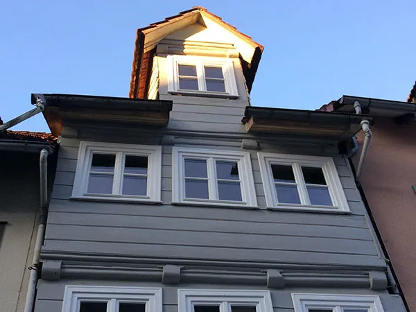 Fassade des Projektes Zwei in der Radbrunnenstraße